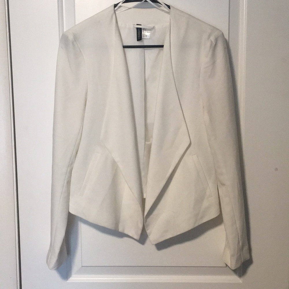 White blazer